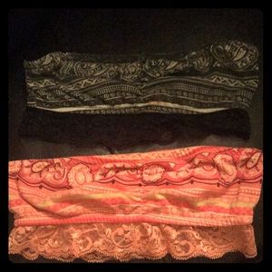 Bandeaux tops bundle